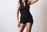 CONQUISTA ZIPPER BODYSUIT - NEGRA