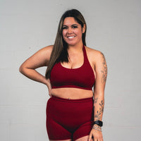 ENTRENA TOP- ROJO VINO